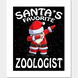 Santas Favorite Zoologist Christmas Posters and Art